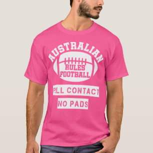 Australische Spielregeln Fußball Funny Football T-Shirt