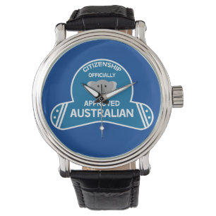 Australische Staatsbürgerschaft Aussie Citizen T Armbanduhr