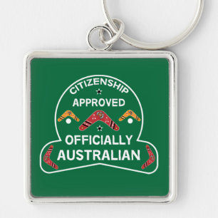 Australische Staatsbürgerschaft Aussie Citizensh Schlüsselanhänger