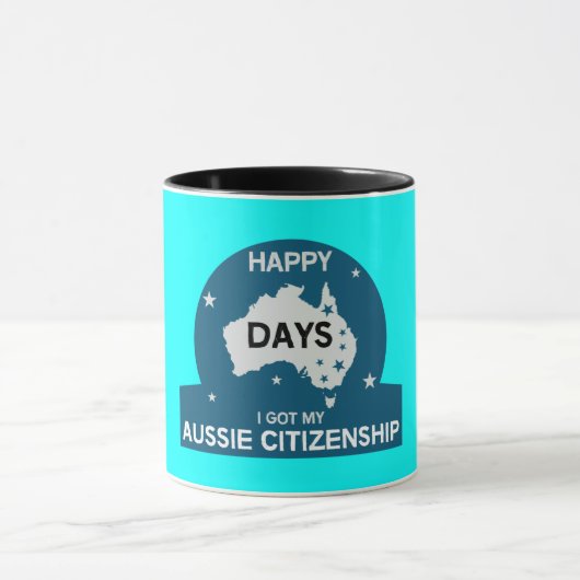 Australische Staatsbürgerschaft | Aussie Citizensh Tasse (Zentrum)