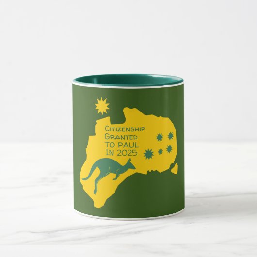 Australische Staatsbürgerschaft | Aussie Citizensh Tasse (Zentrum)