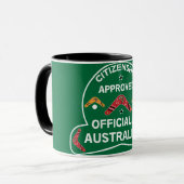 Australische Staatsbürgerschaft | Aussie Citizensh Tasse (Vorderseite Links)