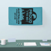 Australische Staatsbürgerschaft Banner (Messe)