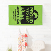 Australische Staatsbürgerschaft Banner (Insitu)