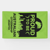 Australische Staatsbürgerschaft Banner (Horizontal)