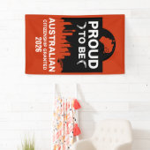 Australische Staatsbürgerschaft Banner (Insitu)