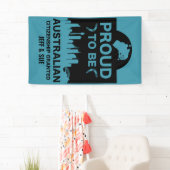 Australische Staatsbürgerschaft Banner (Insitu)