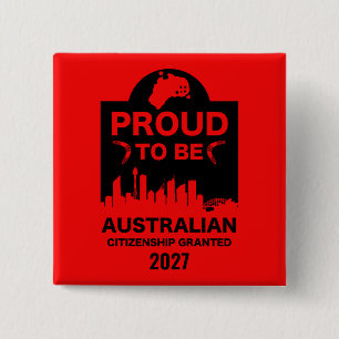 Australische Staatsbürgerschaft Button