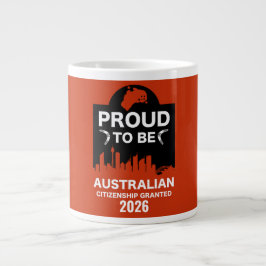 Australische Staatsbürgerschaft Jumbo-Tasse