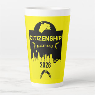 Australische Staatsbürgerschaft Milchtasse