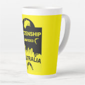 Australische Staatsbürgerschaft Milchtasse (Rechte Ecke)