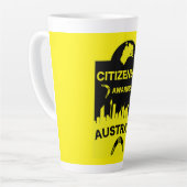 Australische Staatsbürgerschaft Milchtasse (Linke Ecke)