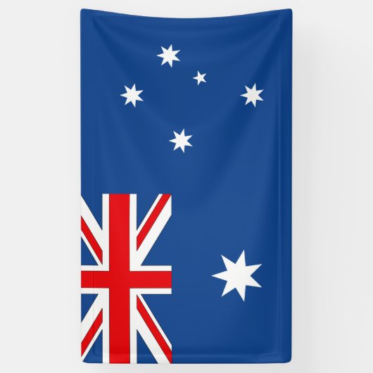 Australische Staatsflagge Banner (Vertikal)