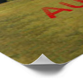 Australische Strände Vintag Poster (Ecke)