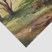 Australische Straßenwinde in Valley Decoupage Seidenpapier (Detail)