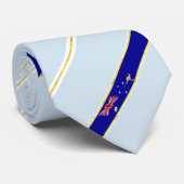 Australische Streifenflagge Krawatte (Gerollt)