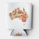 australische Symbole Dosenkühler (Vorderseite)