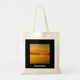 Australische Tasche mit Sonnenaufgang