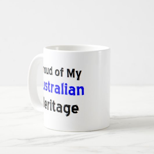 australische Tasse (Vorderseite Links)