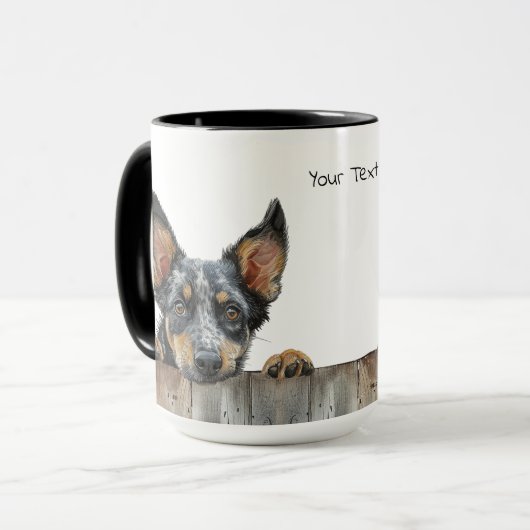 Australische Tasse für Rinderhunde (Vorderseite Links)