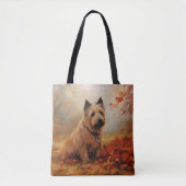 Australische Terrier im Herbst Leaves Fall Inspiri Tasche (Vorderseite)