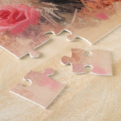 Australische Terrier mit Rose - Valentinstag Puzzle (Seite)