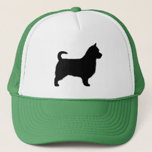 Australische Terrier-Silhouette - langer Schwanz Truckerkappe