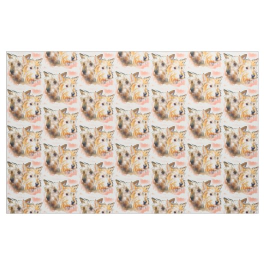 Australische Terrier Stoff (Fat Quarter (45,7 x 55,9 cm))
