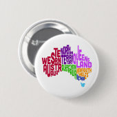 Australische Textkarte Button (Vorne & Hinten)