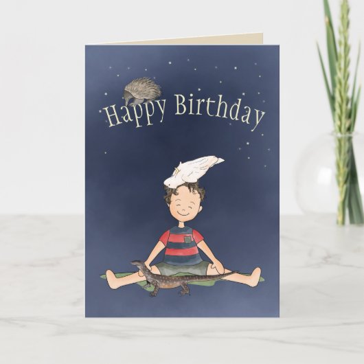 Australische themenorientierte Karte 1 (Vorderseite)