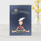 Australische themenorientierte Karte 1 (Gelbe Blume)