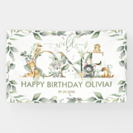 Australische Tiere 1. Geburtstag BegrüßungsHinterg Banner