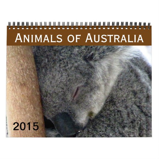 australische Tiere 2015 Kalender (Titelbild)