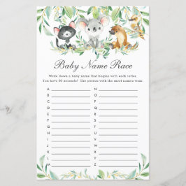 Australische Tiere Baby Name Race Baby Shooting Ga