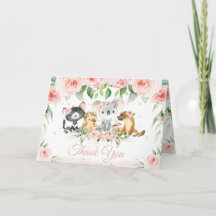Australische Tiere Blush Pink Floral Baby Dusche