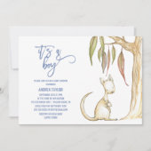 Australische Tiere | Es ist eine Baby-Dusche Einladung (Vorderseite)