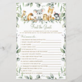 Australische Tiere Grüne Finden Sie das Game (Vorderseite)