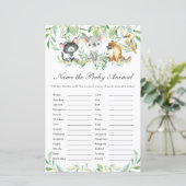 Australische Tiere Name Baby Animal Fun Game (Stehend Vorderseite)