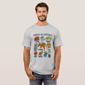 Australische Tiere T-Shirt (Vorne ganz)