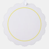 Australische Tiere und Santa Koala Ornament Karte (Rückseite)