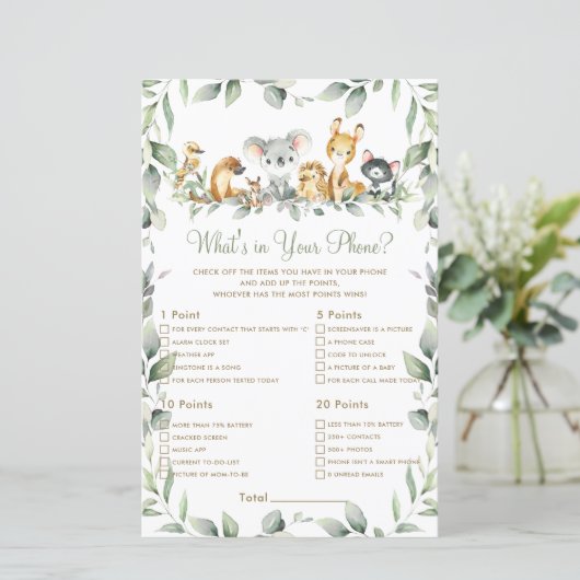 Australische Tiere Was steckt in deinem Handyspiel (Stehend Vorderseite)