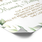 Australische Tiere Wie groß ist Mama's Belly Game Poster (Ecke)