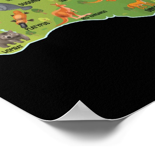 Australische Tierpädagogen Poster (Ecke)