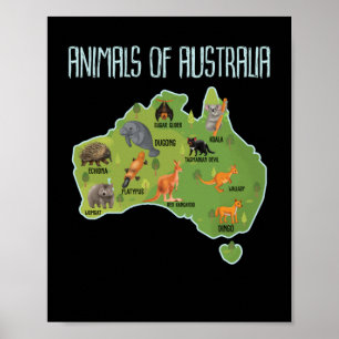 Australische Tierpädagogen Poster