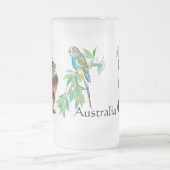 Australische Tierwelt Mattglas Bierglas (Mittel)