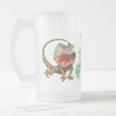 Australische Tierwelt Mattglas Bierglas (Links)