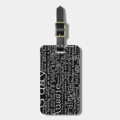 australische Umgangskarte Gepäckanhänger (Vorderseite vertikal)