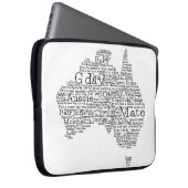 australische Umgangskarte Laptopschutzhülle (Vorne Rechts)