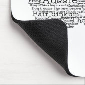 australische Umgangskarte Mousepad (Ecke)
