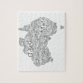 australische Umgangskarte Puzzle (Vertikal)